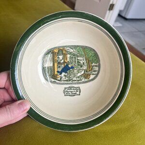 Adams Tunstall “Illustrations from Dickens” vintage china bowl in good condition